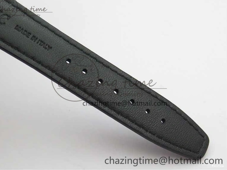 MIROTIME 0502 TimelessDesign Portuguese IW358304 ZF 1:1 Best Edition SS Blue Dial on Leather Strap A 7078